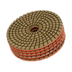 Алмазный гибкий шлифовальный круг, 100 мм, P3000, мокрое шлифование, 5 шт. Matrix 73513 - фото 765311