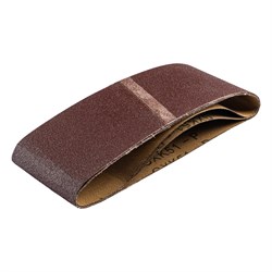 Лента абразивная бесконечная, P 100, 75 х 457 мм, 3 шт Matrix 74278 - фото 765373