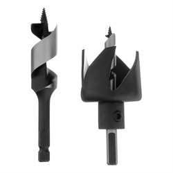 Набор для установки врезных замков, 22 мм х 48 мм Matrix Professional 70491 - фото 765561