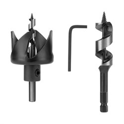 Набор для установки врезных замков, 22 мм х 54 мм Matrix Professional 70492 - фото 765584