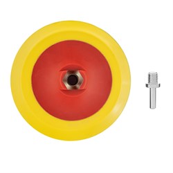 Насадка для дрели и УШМ с липучкой, 150 мм, мягкая Matrix 76213 - фото 765794