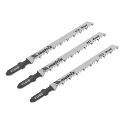 Полотна для электролобзика по дереву, 3 шт, T144D, 75 х 4 мм, HCS Matrix Professional 78204 - фото 766215