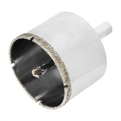 Сверло алмазное по керамограниту, 55 х 67 мм, трехгранный хвостовик Matrix 726553 - фото 766510