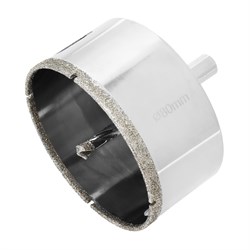 Сверло алмазное по керамограниту, 80 х 67 мм, трехгранный хвостовик Matrix 726803 - фото 766612