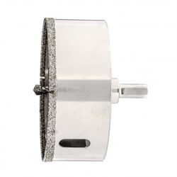 Сверло алмазное по керамограниту, 105 х 67 мм, трехгранный хвостовик Matrix 726903 - фото 766636