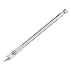 Сверло по дереву перовое, 10 мм шестигранный хвостовик Matrix 70404 - фото 766958