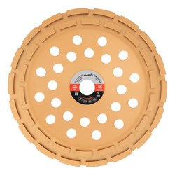 Чашка алмазная зачистная, 230 мм, двухрядная Matrix 72991 - фото 768157