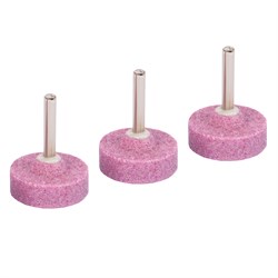 Шарошка абразивная, диск, 38 x 12 x 6 мм, F46, 3 шт Matrix 76009 - фото 768233