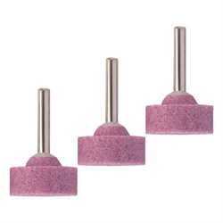 Шарошка абразивная, диск, 32 x 12 x 6 мм, F46, 3 шт Matrix 76011 - фото 768238