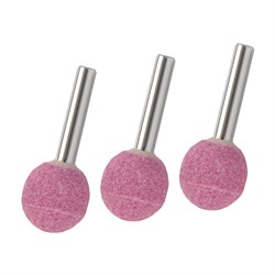 Шарошка абразивная, шар, 19 x 6 мм, F46, 3 шт Matrix 76014 - фото 768253