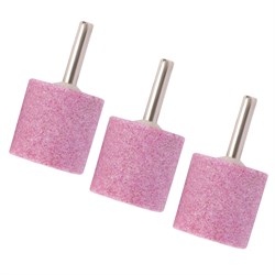 Шарошка абразивная, цилиндр, 32 x 32 x 6 мм, F46, 3 шт Matrix 76016 - фото 768263