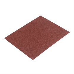 Шлифлист на бумажной основе, P 80, 230 х 280 мм, 10 шт, водостойкий Matrix 75606 - фото 768383