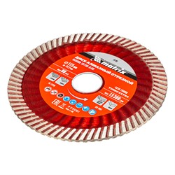 Диск алмазный, отрезной Turbo Extra, 115 х 22.2 мм, сухая резка Matrix Professional 73193 - фото 769477