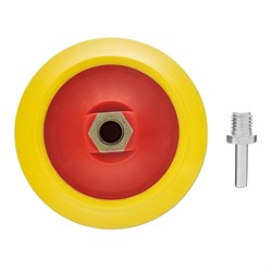 Насадка для дрели и УШМ с липучкой, 115 мм, мягкая Matrix 76211 - фото 770253