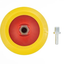 Насадка для дрели и УШМ с липучкой, 125 мм, мягкая Matrix 76212 - фото 770260