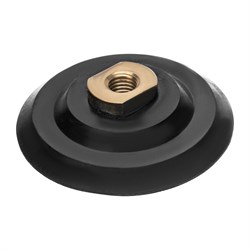 Насадка резиновая для АГШК с липучкой, 100 мм, посадка M14 Matrix 76227 - фото 770313