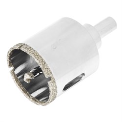 Сверло алмазное по керамограниту, 40 х 67 мм, трехгранный хвостовик Matrix 726403 - фото 770486