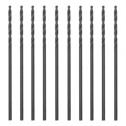 Сверло по металлу, 1 мм, полированное, HSS, 10 шт цилиндрический хвостовик Matrix 71510 - фото 770630
