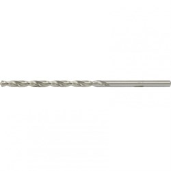 Сверло по металлу, 6 х 139 мм, полированное, удл, HSS, 10 шт, цилиндрический хвостовик Matrix 715060 - фото 770716