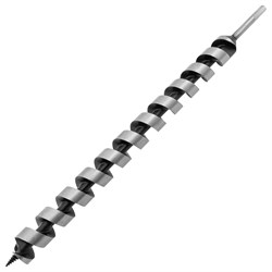 Сверло по дереву шнековое, 40 х 600 мм, шестигранный хвостовик Matrix 70188 - фото 770856