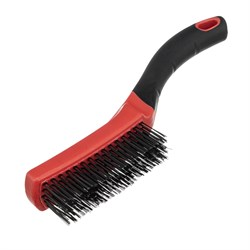 Щетка зачистная пятирядная, двухкомпонентная рукоятка Matrix 74835 - фото 771199