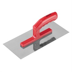 Гладилка из нержавеющей стали, 280 х 130 мм, зеркальная полировка, пластмассовая ручка Matrix 86776 - фото 771523