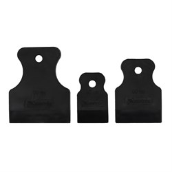 Набор шпателей 40-60-80 мм, черная резина, 3 шт Matrix 858285 - фото 771632