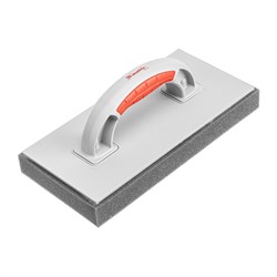 Терка пластмассовая, губчатое покрытие 30 мм, 270 x 130 мм, двухкомпонентная ручка Matrix 86805 - фото 771648