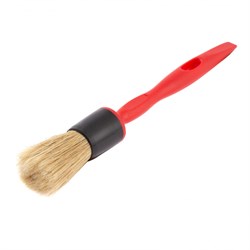 Кисть круглая №20, натуральная щетина, пластиковая ручка, Color line Matrix 83406 - фото 771752