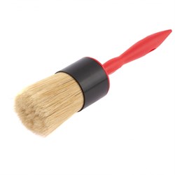 Кисть круглая №50, натуральная щетина, пластиковая ручка, Color line Matrix 83412 - фото 771770