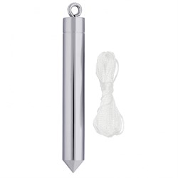 Отвес цилиндрический, 200 г, шнур 5 м Matrix 84886 - фото 772347