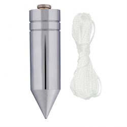 Отвес цилиндрический, 250 г, шнур 5 м Matrix 84887 - фото 772349