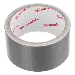 Лента клейкая армированная, влагостойкая, 48 мм х 10 м, серебристая Matrix 89070 - фото 773005