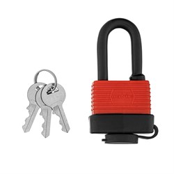 Замок навесной всепогодный, 40 мм, удлиненная дужка Matrix 91822 - фото 773392