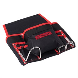 Подсумок поясной, 8 карманов, держатель для молотка, для клещей Matrix 90242 - фото 773616