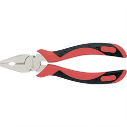 Плоскогубцы комбинированные Grand, 180 мм, никелированные, двухкомпонентные рукоятки Matrix 16909 - фото 774223