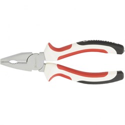 Плоскогубцы WHite Nickel, 160 мм, никелированные, трехкомпонентные рукоятки Matrix 17073 - фото 774224