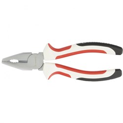 Плоскогубцы WHite Nickel, 180 мм, никелированные, трехкомпонентные рукоятки Matrix 17075 - фото 774227