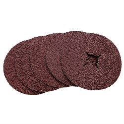 Круги фибровые 5 шт, Р 24, 115 х 22 mm Matrix 73901 - фото 774368