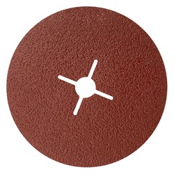 Круги фибровые 5 шт, Р 60, 180 х 22 mm Matrix 73921 - фото 774404