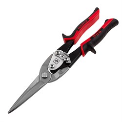 Ножницы по металлу, удлиненные, 290 мм, прямой рез, CrMo, двухкомпонентные обрезиненные рукоятки, PRO Matrix 78328 - фото 774696