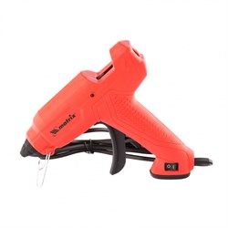 Клеевой пистолет, 11 мм, 30 (160) Вт, 18 г/мин, выключатель и индикатор напряжения Matrix 93006 - фото 774825