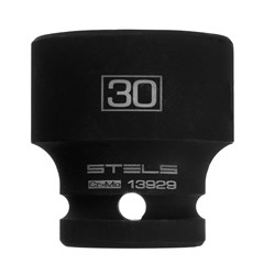 Головка ударная шестигранная, 30 мм, 1/2, CrMo Stels 13929 - фото 775840