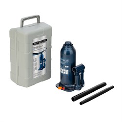 Домкрат гидравлический бутылочный, 5 т, h подъема 207-404 мм, в пластиковом кейсе Stels 51175 - фото 778064