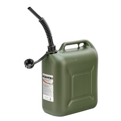 Канистра для ГСМ вертикальная 20 л, пластиковая, усиленная Stels 53127 - фото 778526