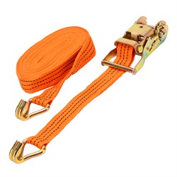 Ремень багажный с крюками, 10 x 0.038м, храповой механизм Stels 54378 - фото 778913