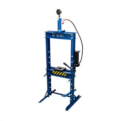 Пресс гидравлический с манометром и педалью, 20 т (комплект из 2 частей) Stels 52314 - фото 779463