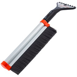 Щетка-сметка для снега со скребком, телескопическая 41-60 см Stels 55311 - фото 779616