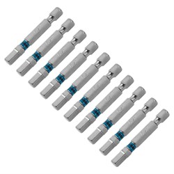 Бита HEX 6 х 50, сталь S2, 10 шт. Gross 11465 - фото 780900