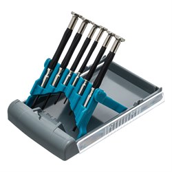 Набор отверток для точной механики, CrMo, металлические обрезиненные рукоятки, 6 шт, бокс трансформер Gross 13346 - фото 781981